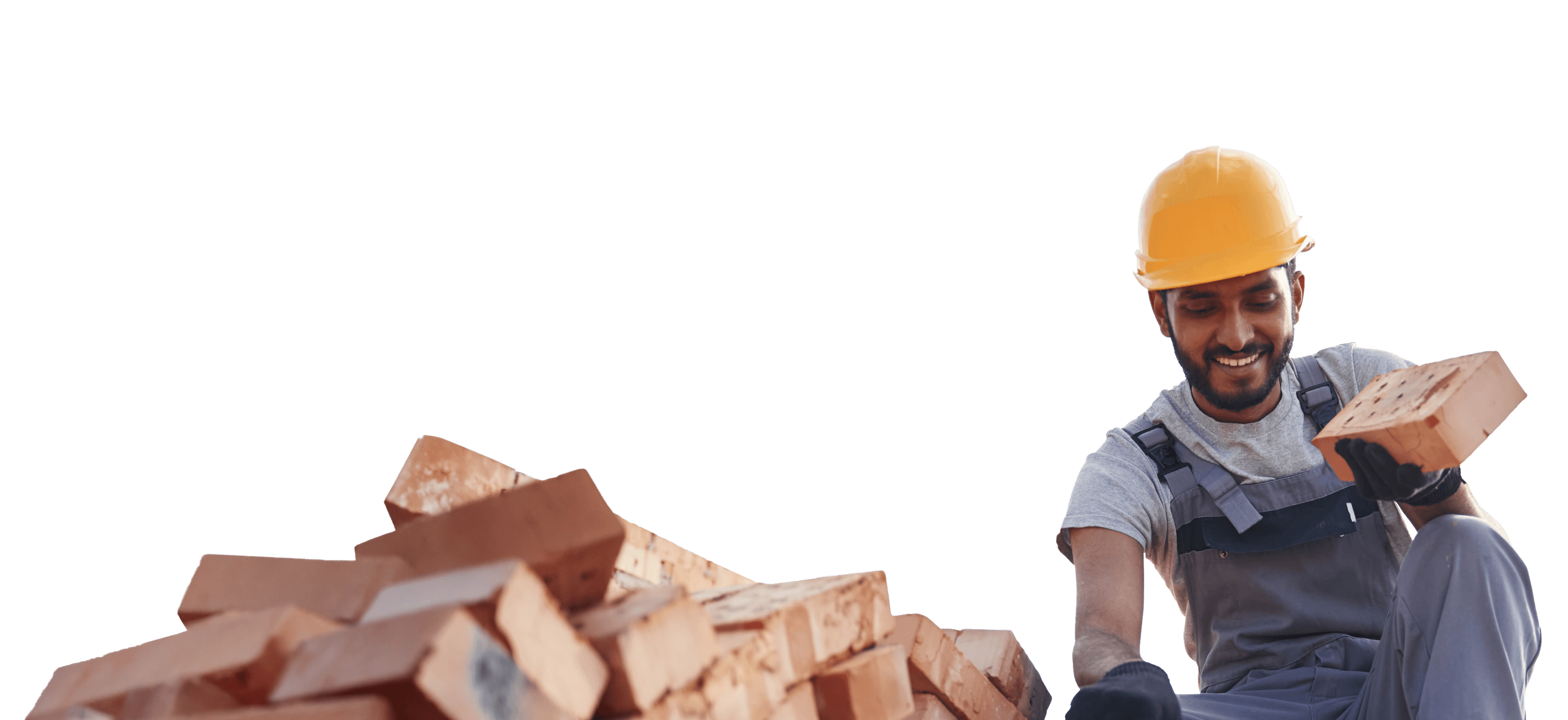 Smiling Bricklayer